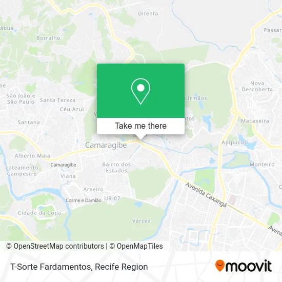 T-Sorte Fardamentos map