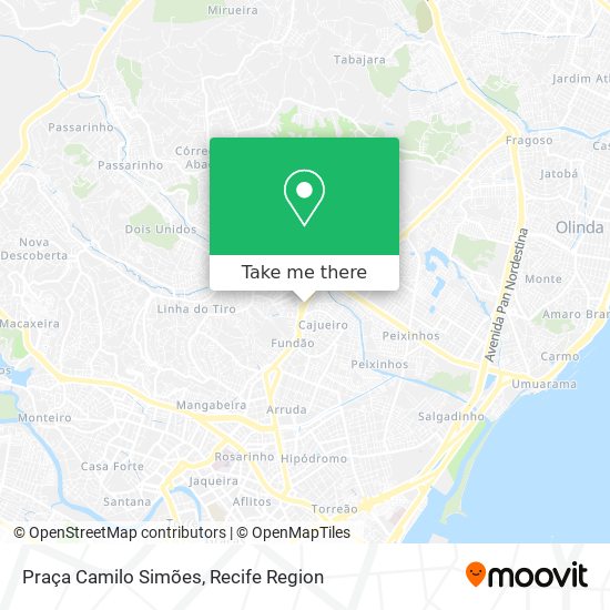 Praça Camilo Simões map