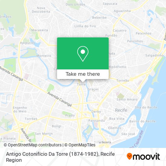 Antigo Cotonifício Da Torre (1874-1982) map