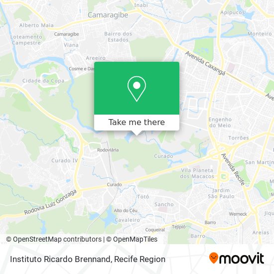 Instituto Ricardo Brennand map