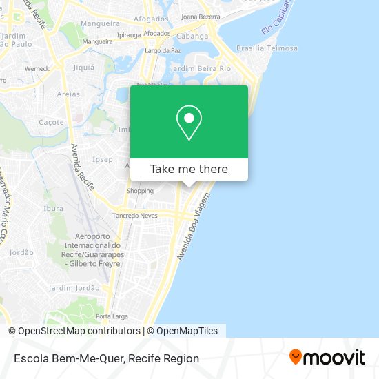 Mapa Escola Bem-Me-Quer