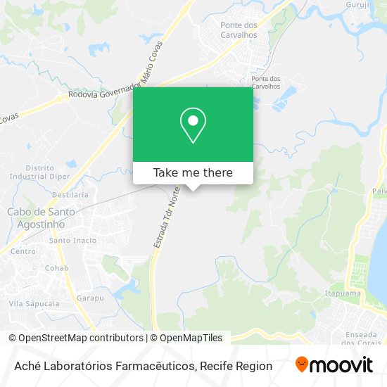 Aché Laboratórios Farmacêuticos map