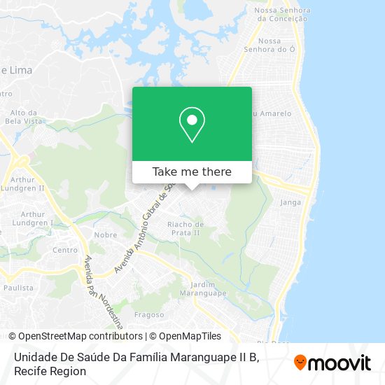 Unidade De Saúde Da Família Maranguape II B map