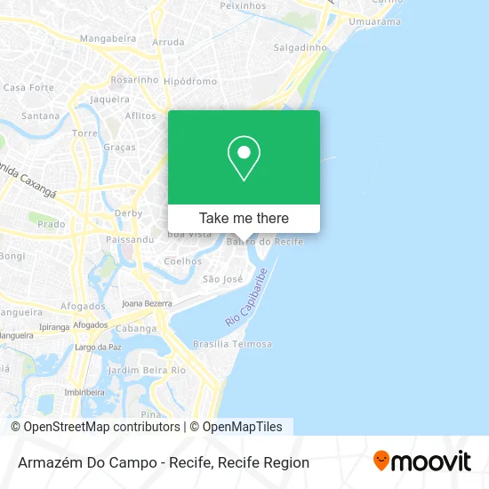 Armazém Do Campo - Recife map