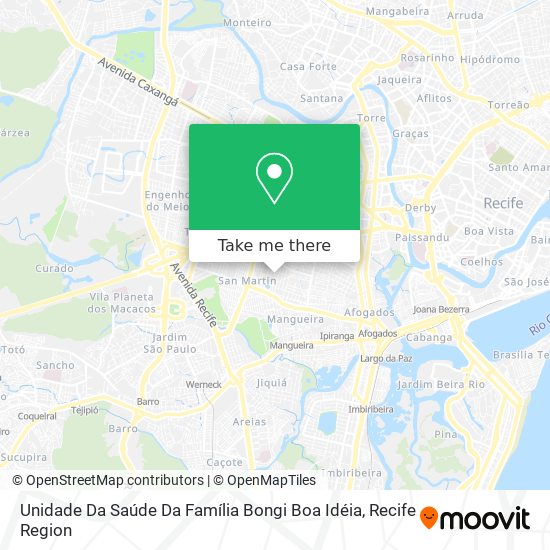 Unidade Da Saúde Da Família Bongi Boa Idéia map