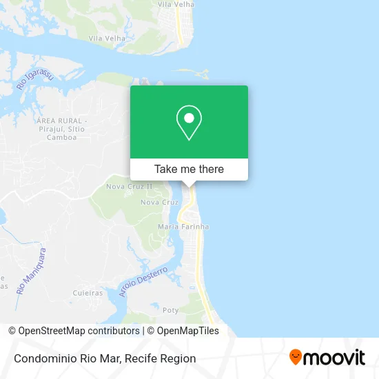 Condominio Rio Mar map