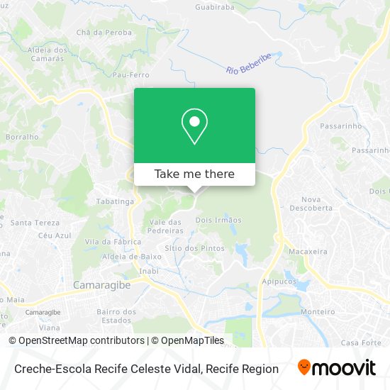Creche-Escola Recife Celeste Vidal map