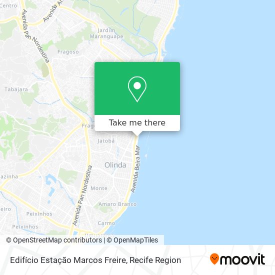 Edifício Estação Marcos Freire map
