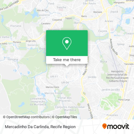 Mercadinho Da Carlinda map