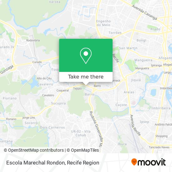 Escola Marechal Rondon map