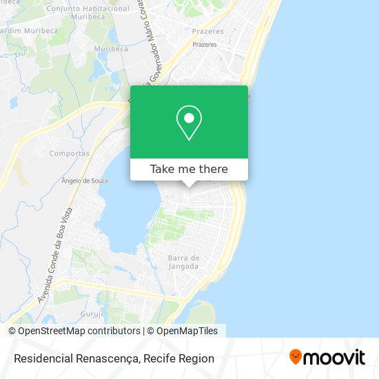 Residencial Renascença map