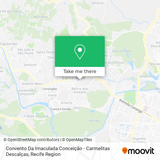 Convento Da Imaculada Conceição - Carmelitas Descalças map