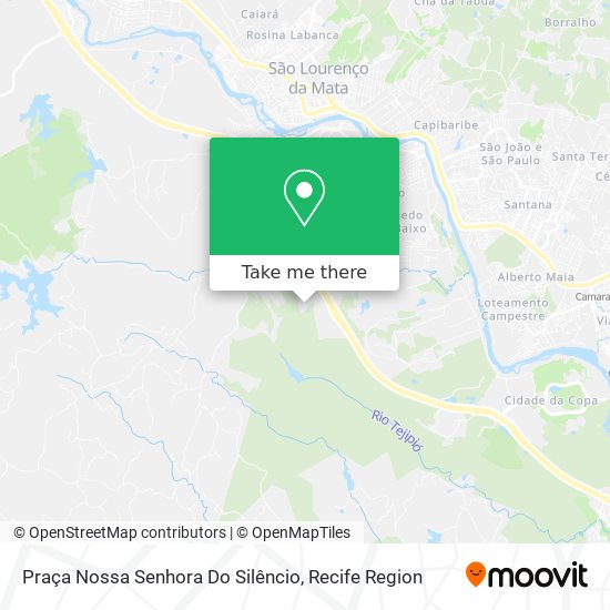 Praça Nossa Senhora Do Silêncio map