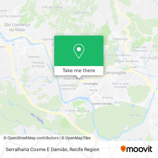 Serralharia Cosme E Damião map