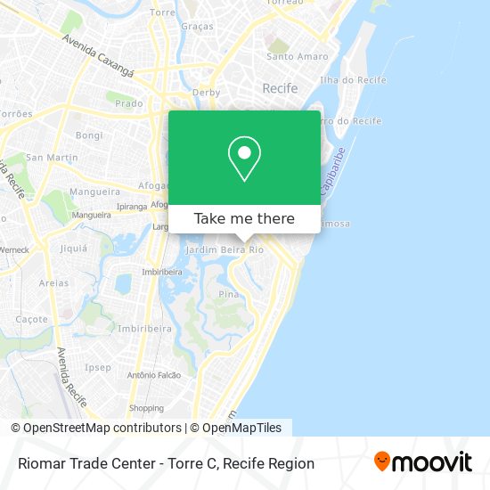 Riomar Trade Center - Torre C map