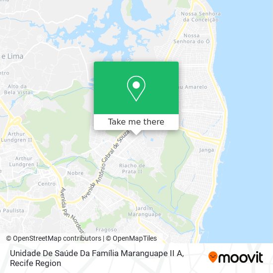 Unidade De Saúde Da Família Maranguape II A map