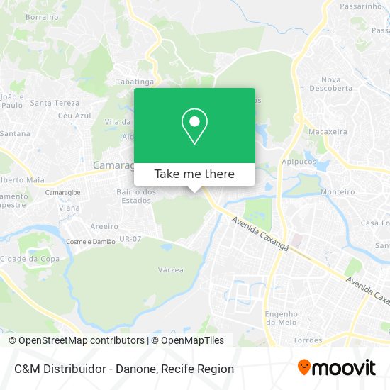 C&M Distribuidor - Danone map