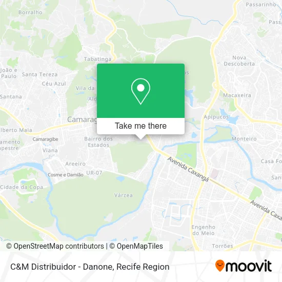 C&M Distribuidor - Danone map