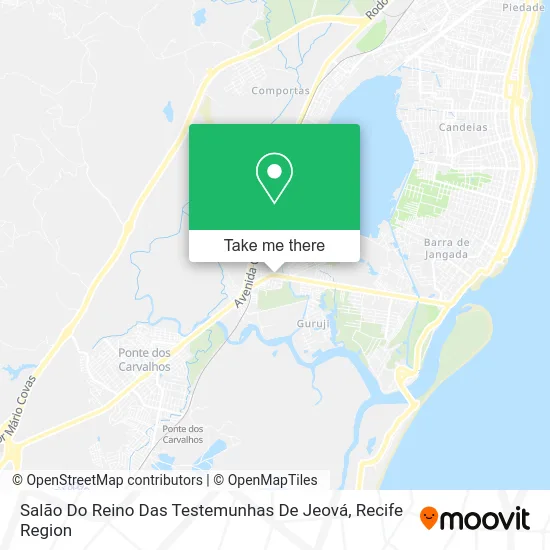 Salão Do Reino Das Testemunhas De Jeová map