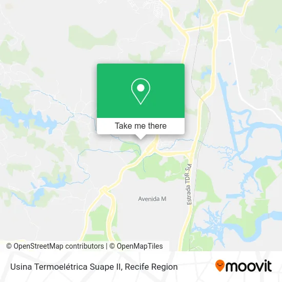 Usina Termoelétrica Suape II map