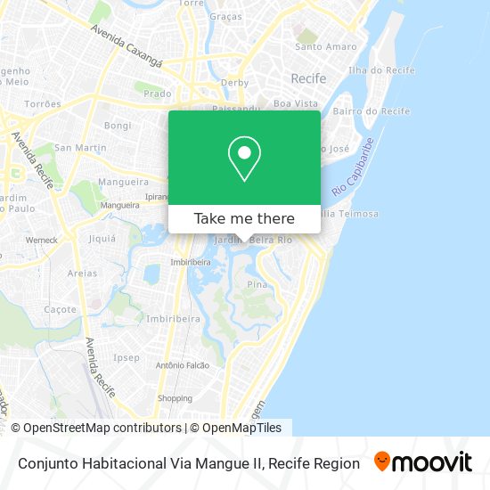 Conjunto Habitacional Via Mangue II map