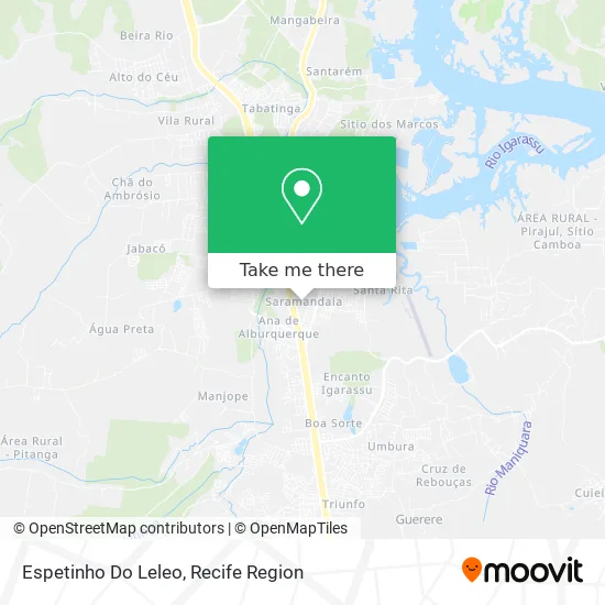 Espetinho Do Leleo map