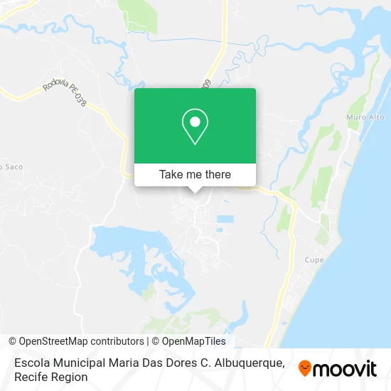 Escola Municipal Maria Das Dores C. Albuquerque map
