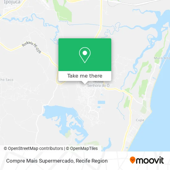 Compre Mais Supermercado map