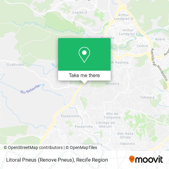 Litoral Pneus (Renove Pneus) map