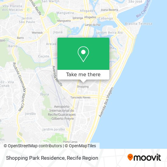 Shopping Park Residence map