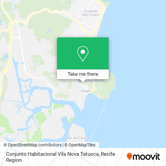 Conjunto Habitacional Vila Nova Tatuoca map