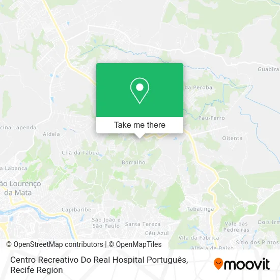 Centro Recreativo Do Real Hospital Português map