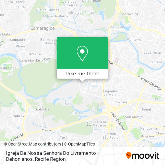 Igreja De Nossa Senhora Do Livramento - Dehonianos map