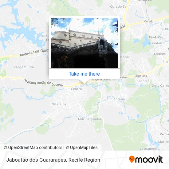 Jaboatão dos Guararapes map