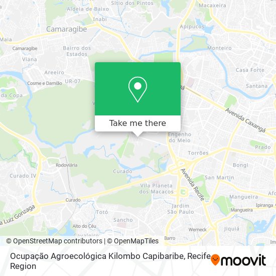 Ocupação Agroecológica Kilombo Capibaribe map