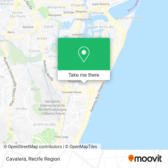 Cavalera map