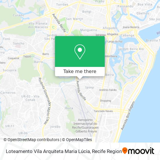 Loteamento Vila Arquiteta Maria Lúcia map