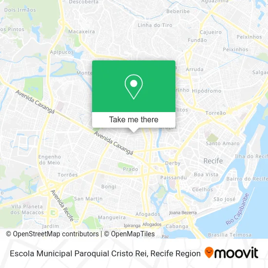 Escola Municipal Paroquial Cristo Rei map