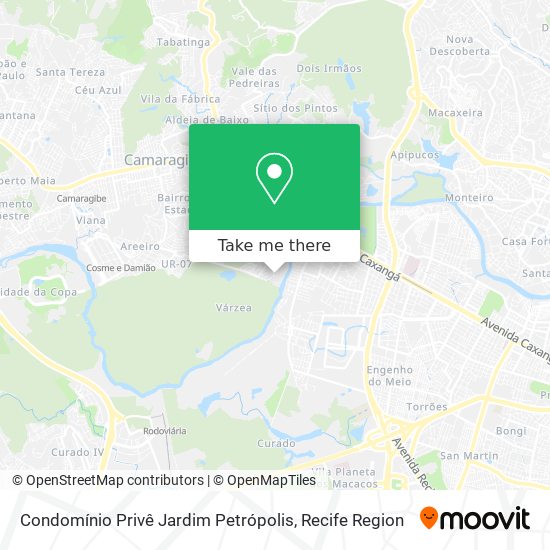 Condomínio Privê Jardim Petrópolis map