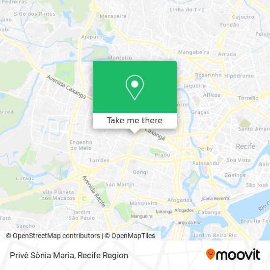 Privê Sônia Maria map