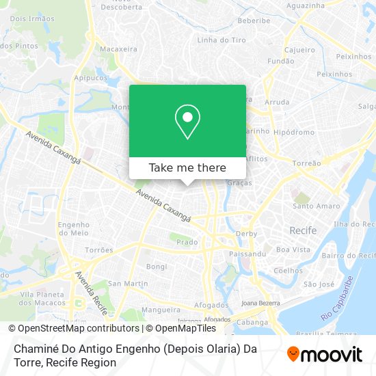 Chaminé Do Antigo Engenho (Depois Olaria) Da Torre map