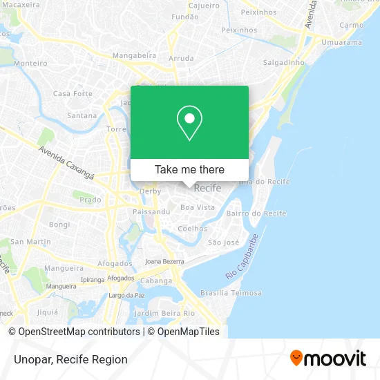 Unopar map