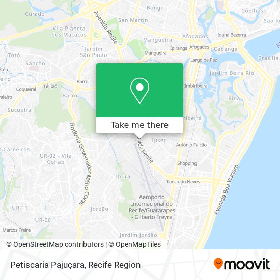 Petiscaria Pajuçara map