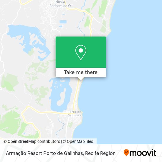 Armação Resort Porto de Galinhas map