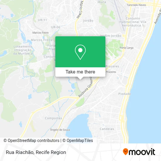 Rua Riachão map