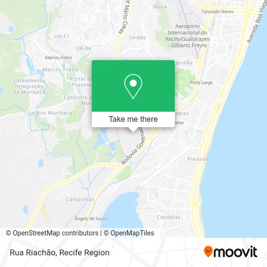 Rua Riachão map