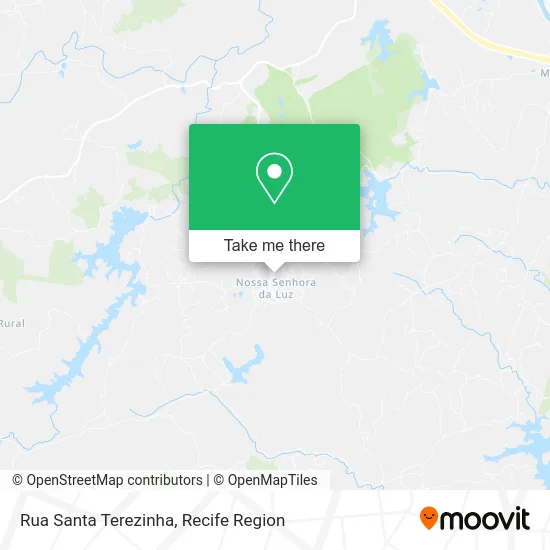 Rua Santa Terezinha map