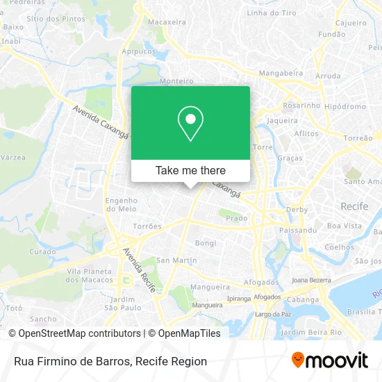 Rua Firmino de Barros map