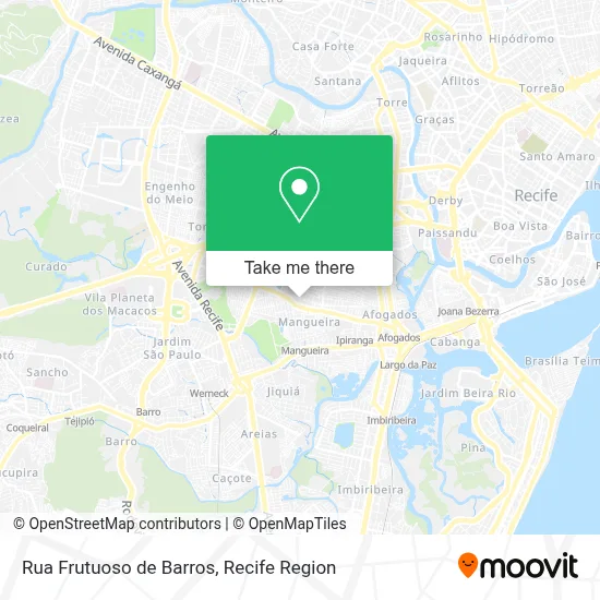 Rua Frutuoso de Barros map