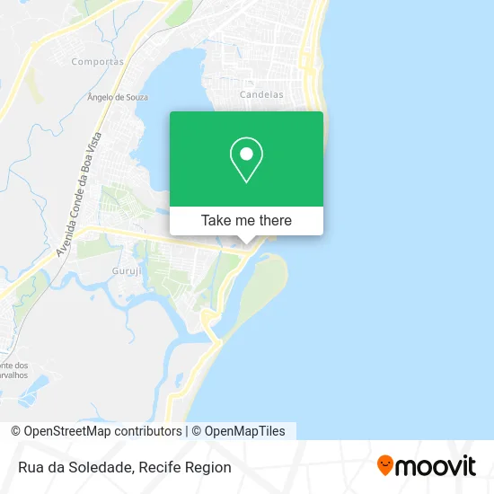 Rua da Soledade map